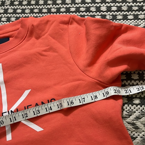 CALVIN KLEIN Relaxed Fit Crewneck Sweatshirt S - Picture 6 of 6